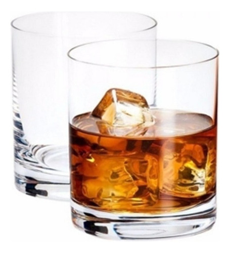 Copo Whisky Drink Bar Rocks 265ml Nadir 24 Unidades Cor Transparente