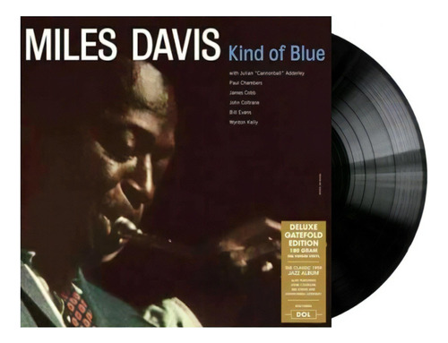 Lp Capa Dupla Miles Davis Kind Of Blue Lacrado Europeu