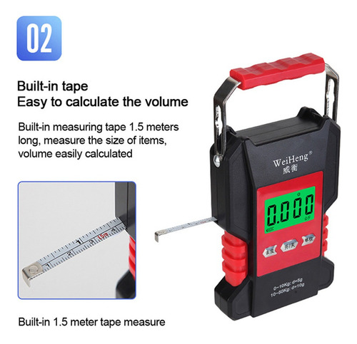 .. Báscula Digital Colgante Báscula De Gancho Electrónica