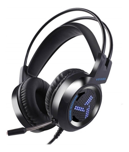 Auriculares Vincha Daihatsu Gamer D-au402 C/ Microfono Negro