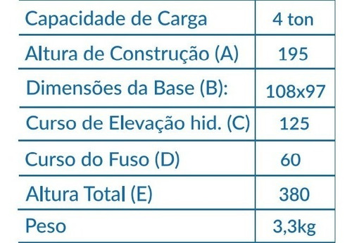 Imagen 3 de 8 de Crique Hidráulico Botella 4 Toneladas Reforzado