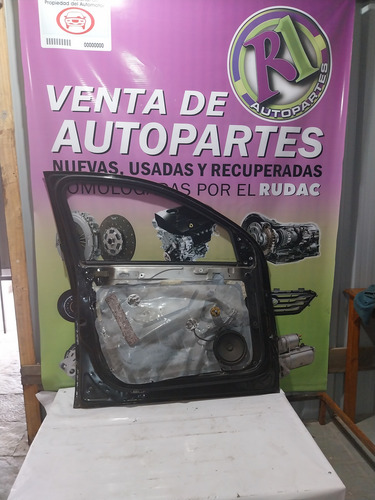 Puerta Delantera Del Chofer De Vw Voyage Usado Delantera Izquierda