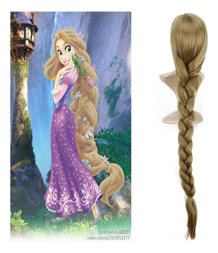 / Princesa Enredada Rapunzel, 110 Cm, Cabello Largo