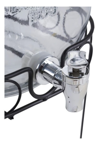 Dispensador Para Agua De Vidrio 8 Litros Home Color Transparente