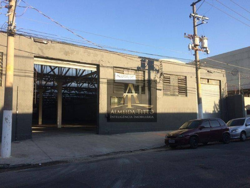 Imagem 1 de 28 de Excelente Galpão Para Locação Com 5.947 M² Na Vila Leopoldina Oportunidade R$16,80 M² - Confira! - Ga0673