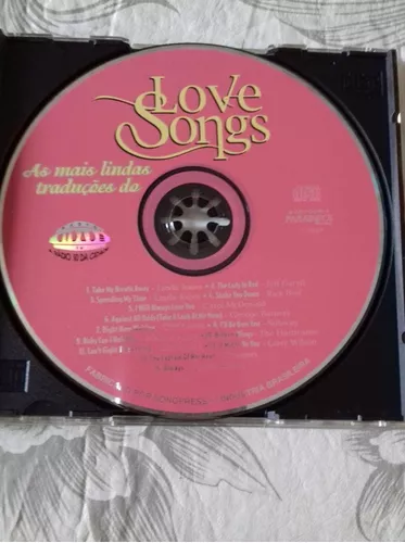 As Mais Lindas Traduções do Love Songs - Compilation by Various