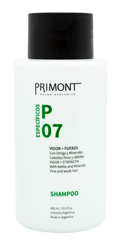 Primont Especificos P07 Shampoo Ortiga Pelo Fino Caída 400ml