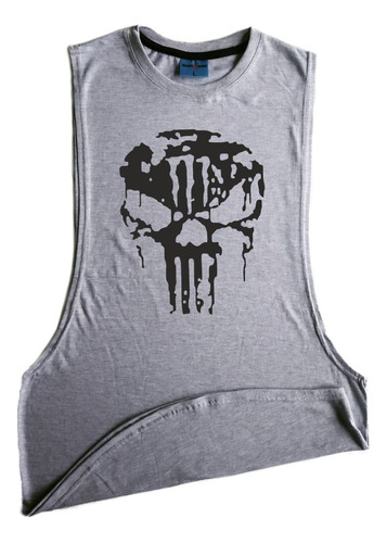 Musculosa Sudadera Calavera Gym Gimnasio Crossfit