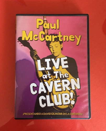 Dvd Paul Mccartney Live At The Cavern Club! Como Nuevo !!!