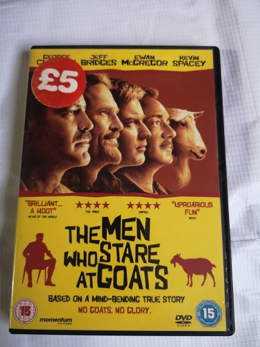 The Men Who Stare At Que Goats Película Dvd Importado 