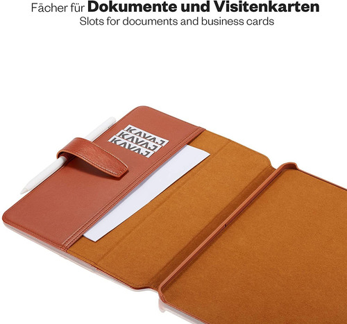 Funda De Cuero Kavaj Funda London Works Con Apple iPad Pr...