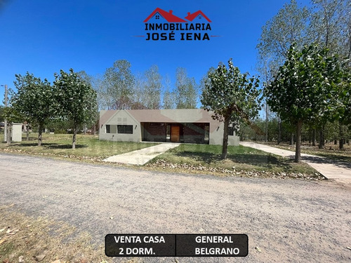 Casa 2 Dorm. Con Pileta. A Estrenar, En Venta. - Dentro De Barrio Cerrado  Leufu Kiñe , Termas Del Salado. - General Belgrano. Excelente Calidad De Construcción. 