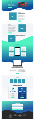 Landing Page Para Lançamento De Aplicativo Mobile