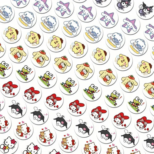 500 Calcomanías Sticker Impermeables Hello Kitty Sanrio