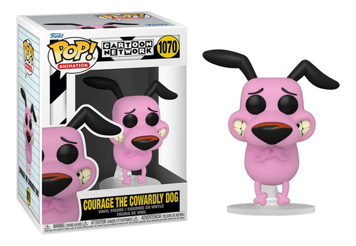 Funko Pop Perro Coraje 1070 (Usado)