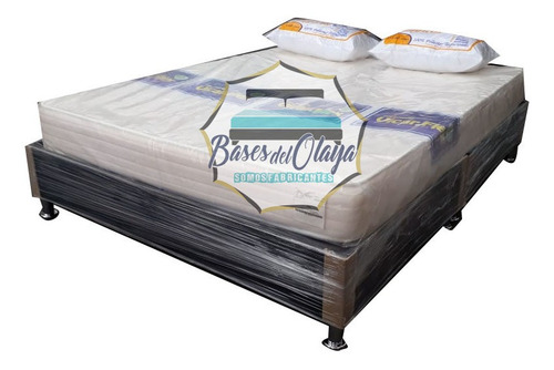 Basecama Doble 140x190 Colchon Almohadas Envio Solo Bogota