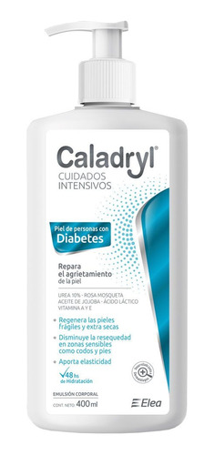 Caladryl Cuidados Intensivos Diabetes Emulsion  400 Ml
