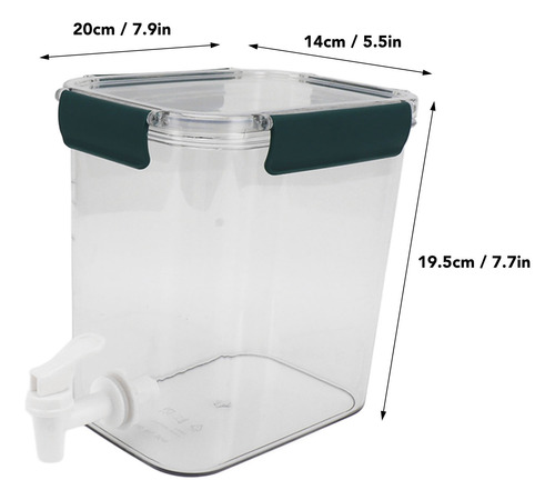 Hervidor De Agua Fría Para Refrigerador, Grifo De 3.5 L