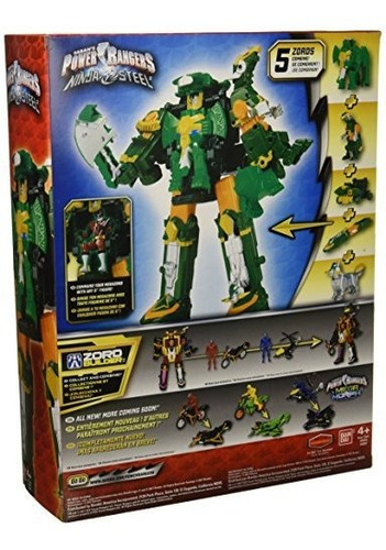 Power Rangers Ninja Acero Dx Ninja Acero Megazord Estruendo