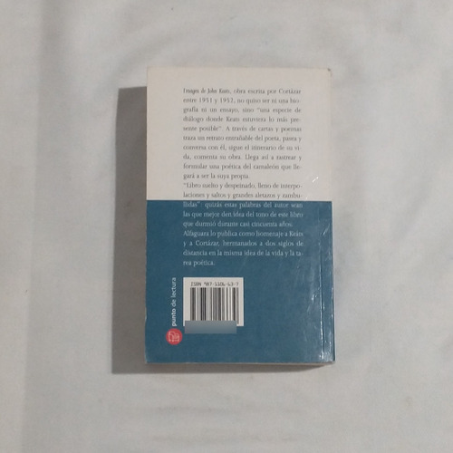 Imagen De John Keats - Julio Cortázar - Punto De Lectura (Usado)