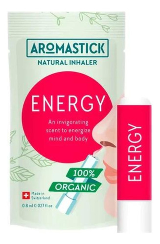 Kit Com 3 Aromastick Inalador Nasal Natural 100% Orgânico