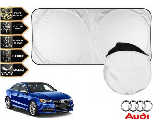 Protector Cubresol Con Ventosas Audi A3 Sedan 2015 A 2020