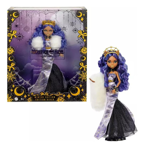 Monster High Clawdee Wolf Edicion Especial De Invierno