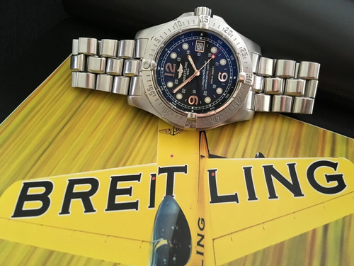 Breitling Automático 44mm Mergulho 2000m Novíssimo Lindo