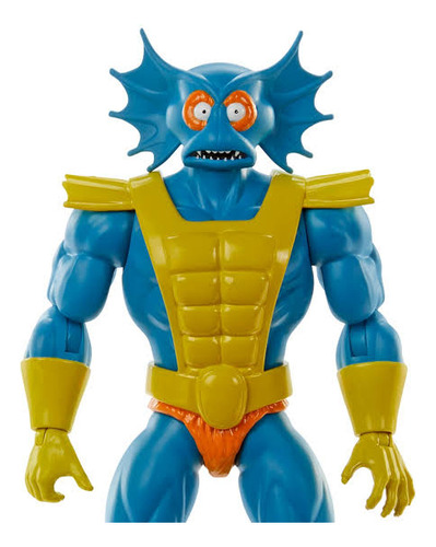 Filmación de dibujos animados acuáticos de Mer Man Mers Of The Universe