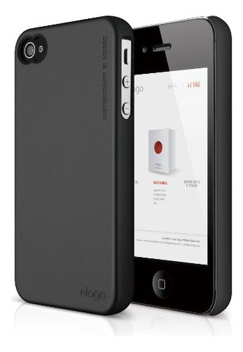 Elago S4 Slim Fit 2 Funda Para iPhone 4/4s + Hd Nefwj
