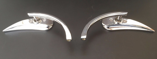 Espejos Chrome Rad Para Harley Y Japonesas