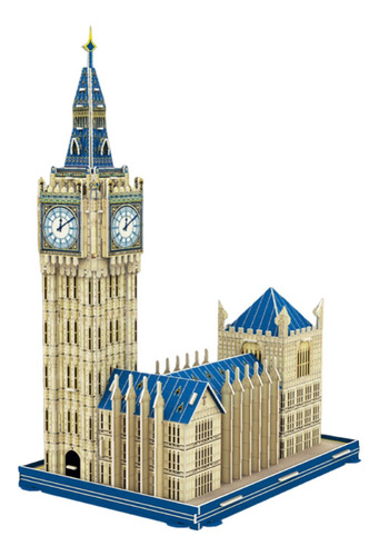 Juguetes De Puzzle Rompecabezas 3d Didacticos Big Ben Bell