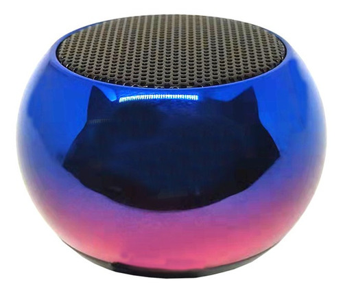 Caixinha De Som 3w Bluetooth Metal Amp Azul Vermelho Al 2022