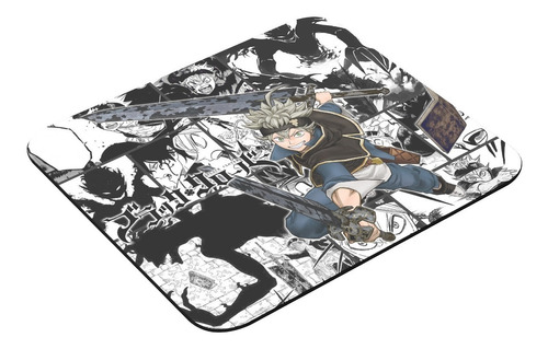 Mouse Pad 23x19cm Anime Manga Black Clover Asta