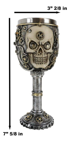 Ebros Gift Victorian Sci Fi Silver Junkykyard Engranado Stea