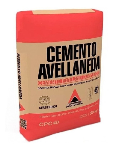 Cemento Avellaneda X 50 Kg.