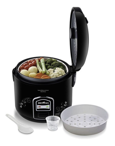 Imagem 3 de 3 de Panela Elétrica De Arroz Britania Prime 10 Xicaras Pa10 700w