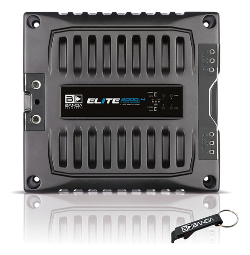 Modulo De Potencia 2000w Elite 2000.4 2 Ohms 4 Canais C Nota