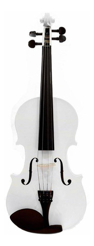 Violin Amadeus Mv012w-wh Cellini Estudiante 4/4 Blanco Meses