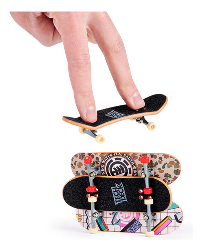 Tech Deck Set 4 Element Armables Patinetas Dedo Original