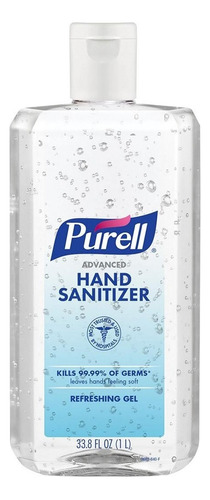 Gel Sanitizante P/ Manos Purell® Advanced, Refreshing, 1 L Fragancia N/a