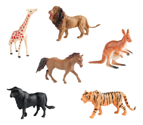 6x Figuras De Animales Figuras De Animales Edades Estilo B