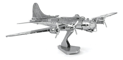 El Rompecabezas 3d De Metal Avioneta B17 Flying Fortress