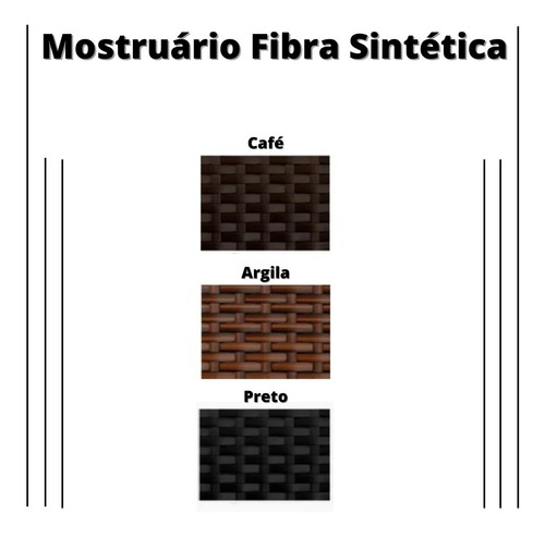 Kit 2 Espreguiçadeiras Piscina Fibra Sintética Copacabana Uv