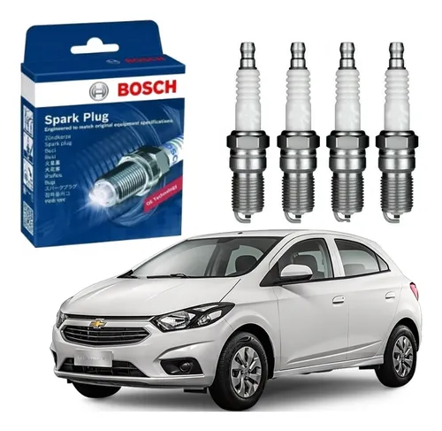 comprar Jogo Velas Bosch Onix 1.0 8v Spe Flex 2016 A 2019