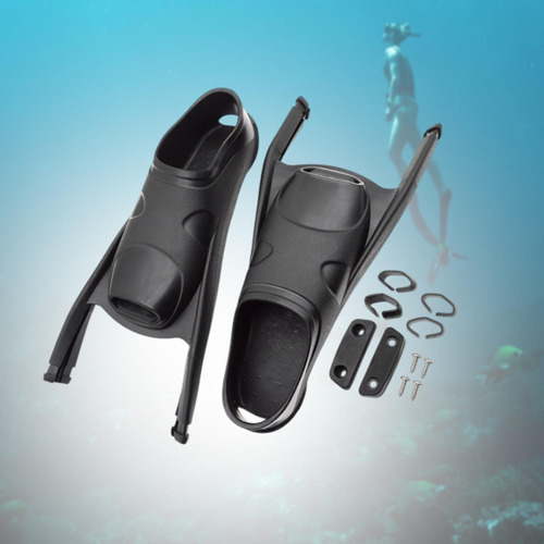 Keep Diving Aletas De Snorkel Aletas Negro L