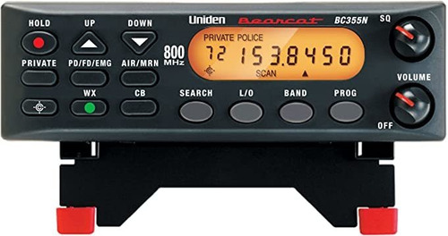 Uniden Bc355n Escáner De Base / Móvil De 300 Canales 800 .