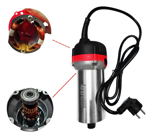 Máquina De Tallado A Mano 800w 30000rpm Router De Madera