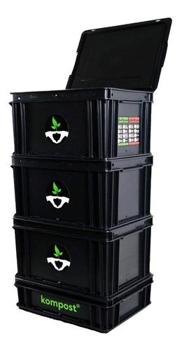 Compostera Urbana Kompost®  Md Plástica 60 L Cuotas