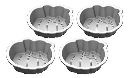 Conjunto De Formas Cuisinart Confeitaria 4 Cmbm-4pmk Cor Cinza